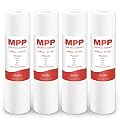 SimPure 5 Micron 10" x 2.5" Whole House Sediment Water Filter Cartridge Replacement for 10 inch RO Unit, Compatible GE FXUSC, Culligan P5, Aqua-Pure AP110, WFPFC5002, CFS110, WHKF-GD05, (Pack of 4)