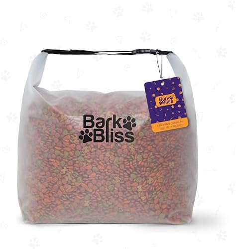 80 Cups Dog Food Travel Bag, Large Portable Container, Leak Proof...