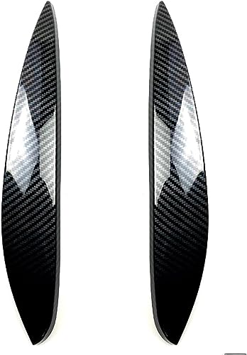 Paupières de phares Mercedes-Benz Smart 453 finitions luxe noir laqué