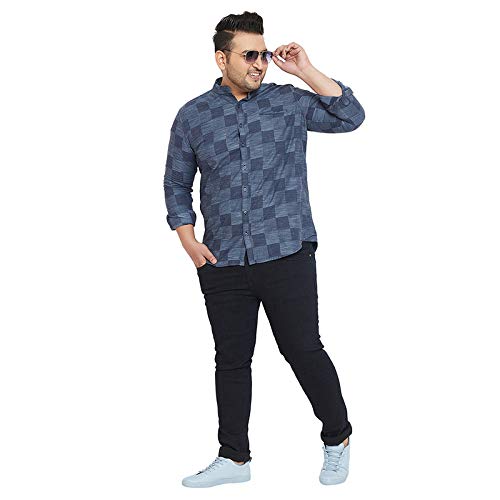 Image of Instafab Plus Men's Classic Fit Casual Shirt