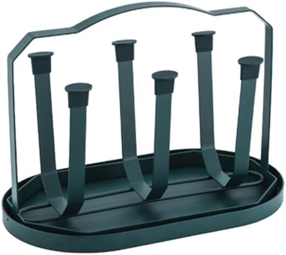 Iron Handheld Cup Storage Rack for Household Living Room Multi Functional Drain