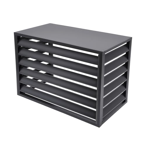 KKVUIIFF - Abdeckung für Klimaanlage 110 x 50 x 70 cm Wärmepumpe Verkleidung