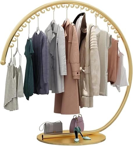CATANK Perchero de Alta Resistencia, Perchero Independiente, Expositor Industrial, Peso máximo 50 kg, rieles metálicos para Colgar Ropa.
