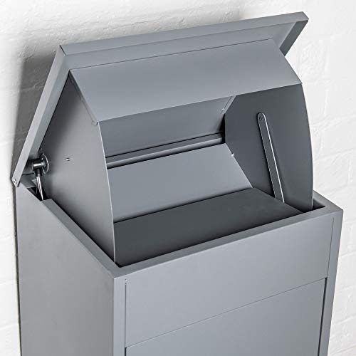 Maine Furniture Co. Portland Parcel Drop Box In Pitch Black Parcel