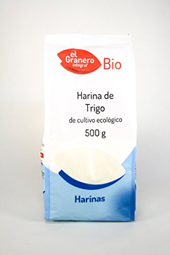 El Granero Alimentación Harina Bio De Trigo, 500 G