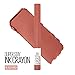 Maybelline Super Stay Ink Crayon Lipstick Makeup, Precision Tip Matte Lip Crayon with Built-in Sharpener, Longwear Up To 8Hrs, Reach High, Rosey Mauve, 1 Count