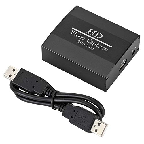 Karta przechwytywania kompatybilna z 4K HDMI 1080p karta przechwytywania gier USB 2.0 nagrywarka urządzenie do nagrywania strumieniowego wideo na żywo