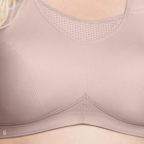 Image of Glamorise Women's No-Bounce Camisole Sports Bra Wirefree 1067