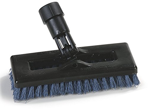 CFS 36530014 Swivel Scrub Plastic Block Heavy-Duty General Use Floor Brush, Dupont Tynex Bristles, 0.81" Bristle Trim, 8" Length x 3-1/2" Width, Blue (Pack of 12)