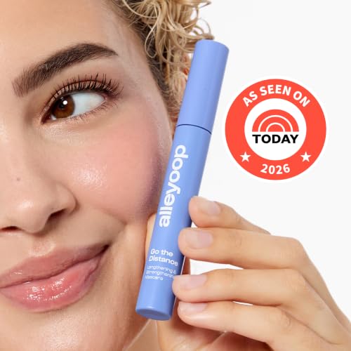 Image of Alleyoop Tubing Mascara Black - Lengthening Mascara Tubing Formula, Smudge Proof for Sensitive Eyes, Clean Vegan Lash Definition, Biotin Peptide Infused, Full 8 mL