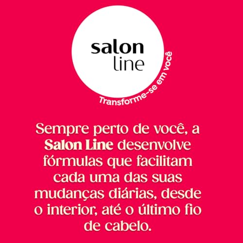 Salon Line, Defrizante, SOS Bomba, Crescimento, Reparação e Força - Todos os Tipos de Cabelos, 200 m