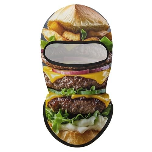 Máscara facial de balaclava extra grande para hombre y mujer, protección solar, transpirable, cubre todo el cráneo para senderismo, ciclismo, correr y conducir miniatura 7