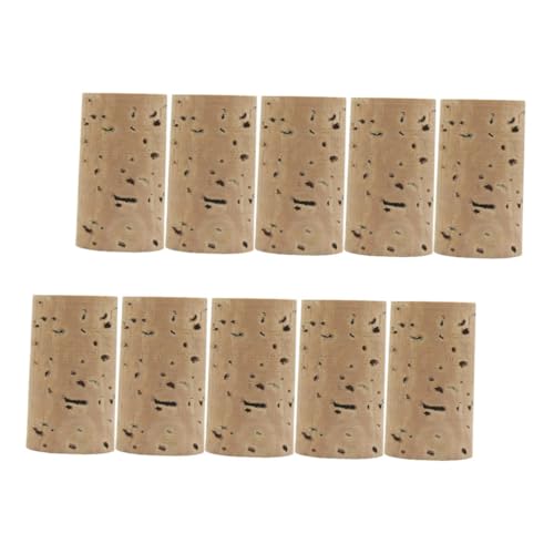 OFFSCH Flute Repair Kit 10 Pcs Natural Cork Plugs Leakproof Reusable for Clarinet
