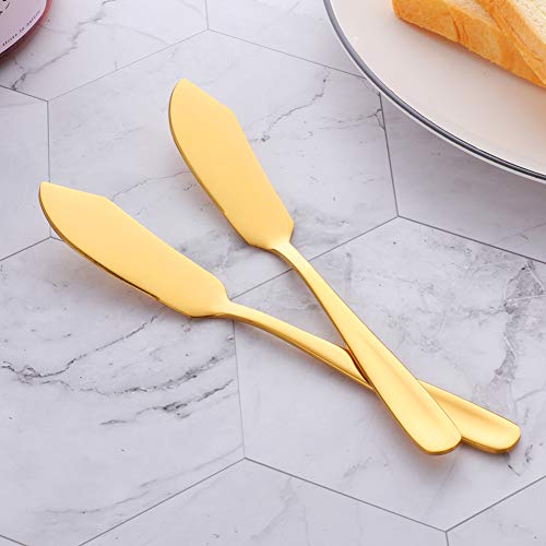 Bisda 8541929416 Stainless Steel Cheese Dessert Knives thumb #3