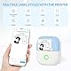 mafiti Mini Drucker tragbarer Mini Printer, Mini Fotodrucker Wireless Taschendrucker Thermodrucker Smartphone Bluetooth Drucker Sticker Printer, für iOS und Android, ideal für Studium, Fotos, Präsent