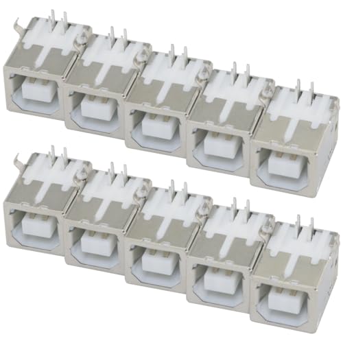 Conector USB Tipo B hembra ángulo 90° paquete 10 uds miniatura 5