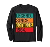 Photo Gallery legend since october 1964 58th birthday retro 58 years old maglia a manica Photo Gallery legend since october 1964 58th birthday retro 58 years old maglia a manica