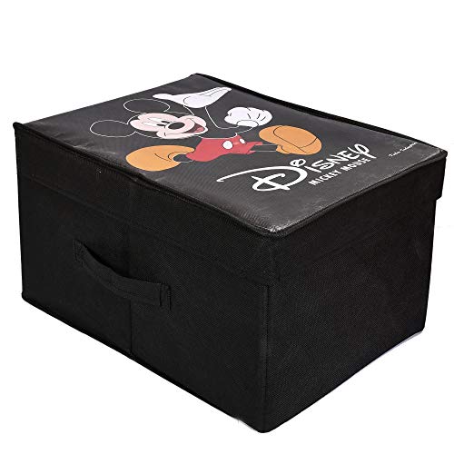 See full amazon price history chart for Kuber Industries Disney Mickey Mouse Print Rectangular Non Woven Fabric Foldable Shirt Cover Storage Organizer Box with Lid, Extra Large (Black, Standard, KUBMART1717) Kuber Industries Disney Mickey Mouse Print Rectangular Non Woven Fabric Foldable Shirt Cover Storage Organizer Box with Lid, Extra Large (Black, Standard, KUBMART1717) (B08BSM2Y77) Amazon Price History, Amazon Price Tracker