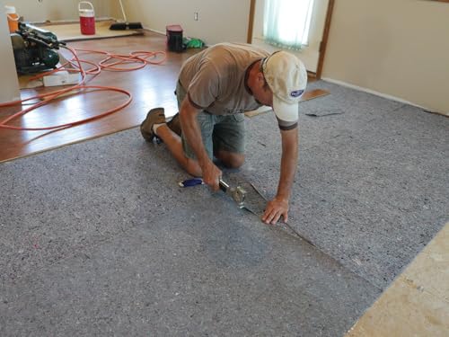Image of Laminate, Wood, and Tile Flooring Underlayment (Floating, Glue Down, or Nail Down)- Sound Reduction, Compression Resistant, Insulating 3'x33.3' Roll (Covers 100 sq. ft) INSUL100