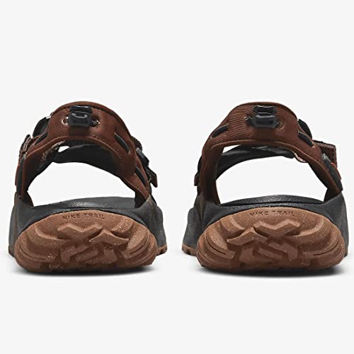 Image of Nike Oneonta SANDAL-DJ6603-002-9-BLACK /GUM MED Brown-Cacao Wow