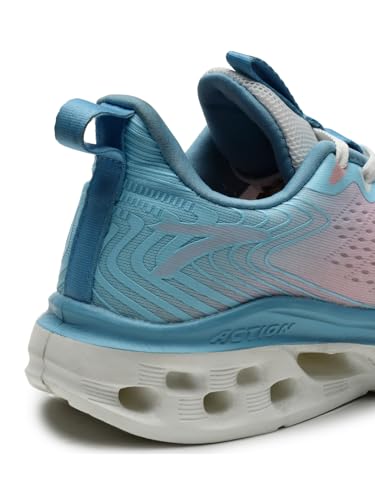 Image of Action | Athleo | KIA-212 | Women's | Lace-Up | Running | Shoes | Comfortable | Trendy | Lightweight | Durable | Sports | Shoes
