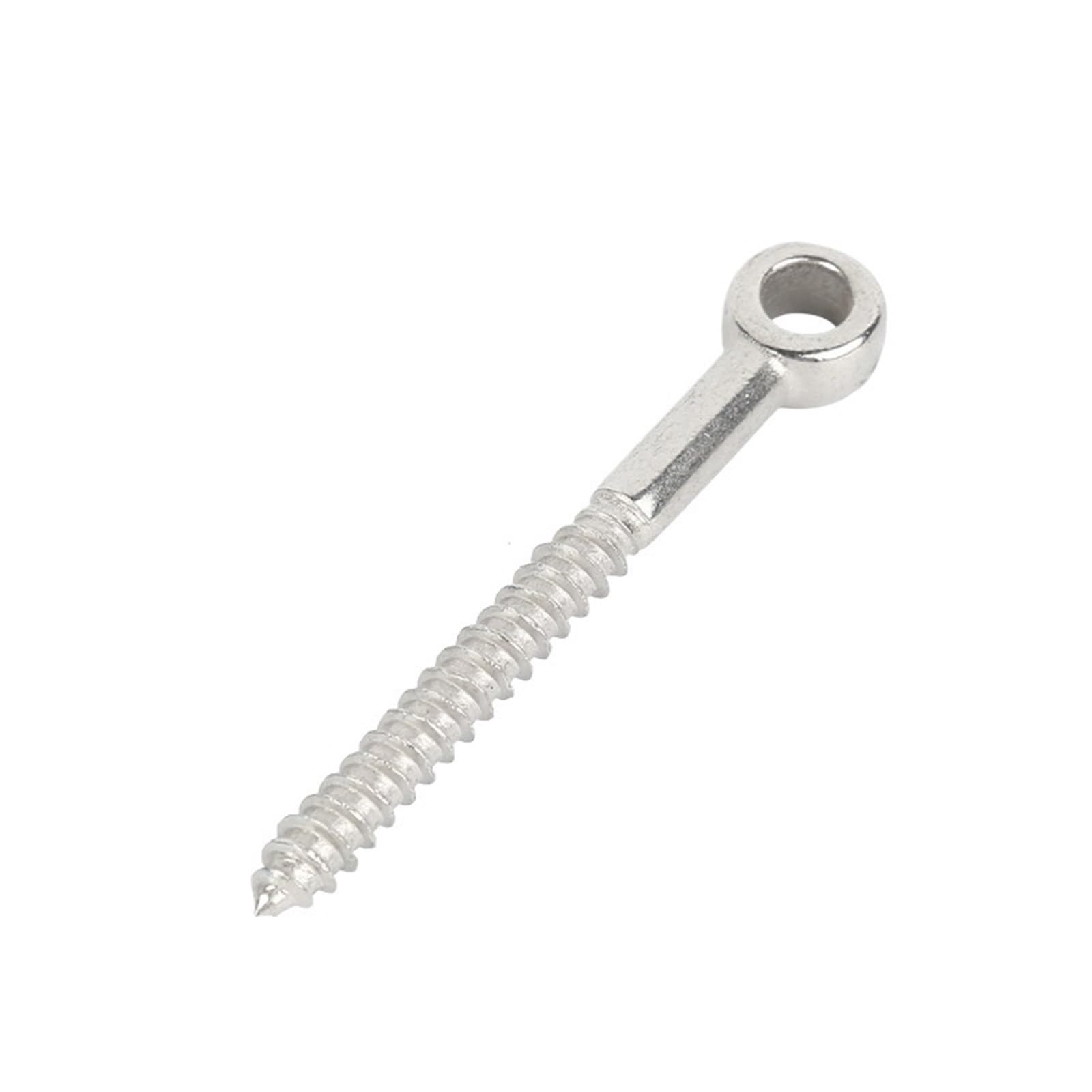 Bulloni A Occhiello Viti a occhiello in acciaio inossidabile 316 M4/M5/M6/M8/M10, ganci ad occhiello con terminale in legno(M8X80,10pcs)
