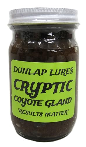 Cryptic Coyote Gland Lure - Dunlap Lures 4 Ounce Jar