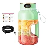 【Fonction puissante】 : équipé de lames en acier inoxydable 304, durables et tranchantes, il peut rapidement mélanger des fruits, des légumes et d'autres ingrédients dans un jus délicat ou un milkshake. Grande capacité de 1200 ml for répondre aux besoins de plusieurs buveurs ou for préparer suffisamment de boissons à la fois. réserve.