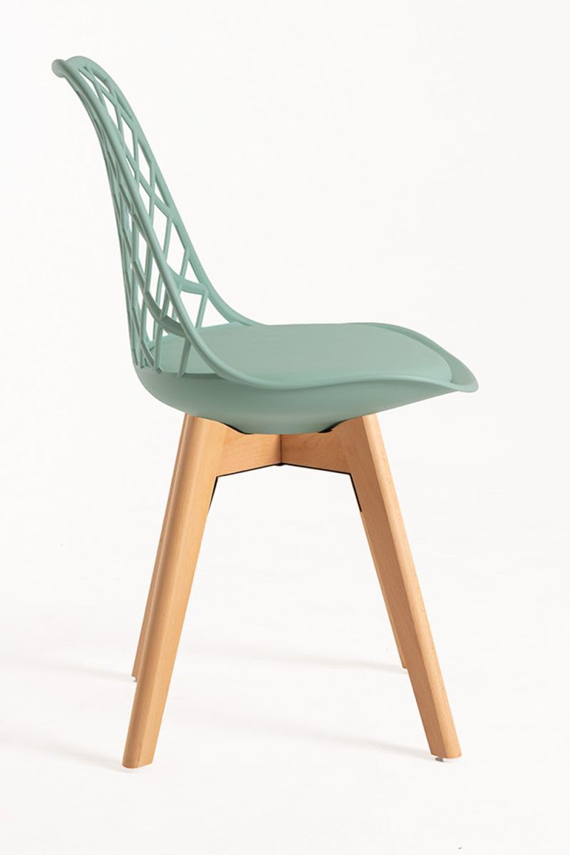Regalos Miguel - Packs Sillas Comedor - Pack 4 Sillas Mima - Celadón
