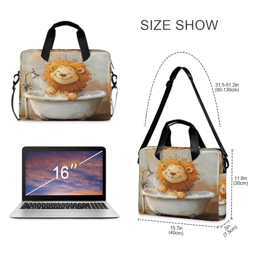 Maletín cruzado para laptop 15.6 pulgadas miniatura 5