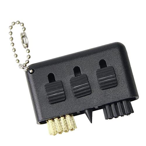 5x3 in 1 Golf Pocket Sized Clean Cleaning Brush Groove Putter Shoes Cleaner-image-29