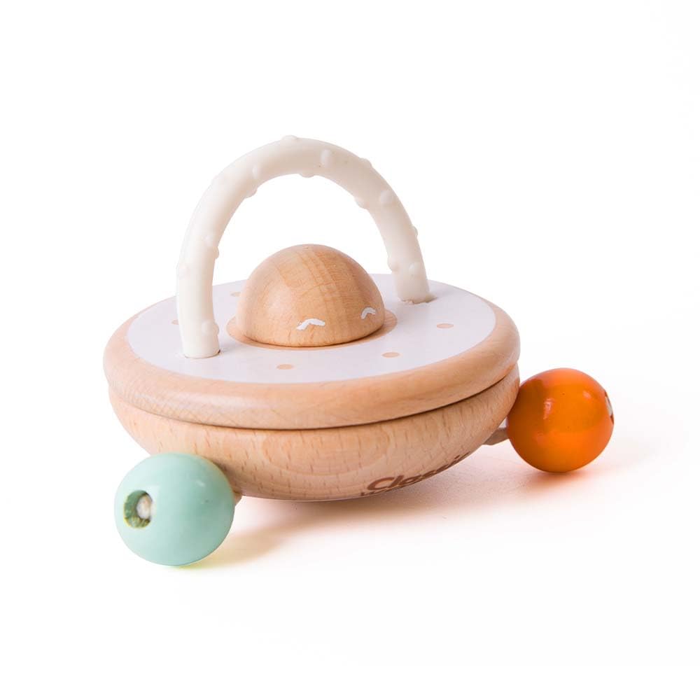 Amazon | ラトル ガラガラ 赤ちゃん 出産祝い 新生児 0歳 6ヶ月 木製