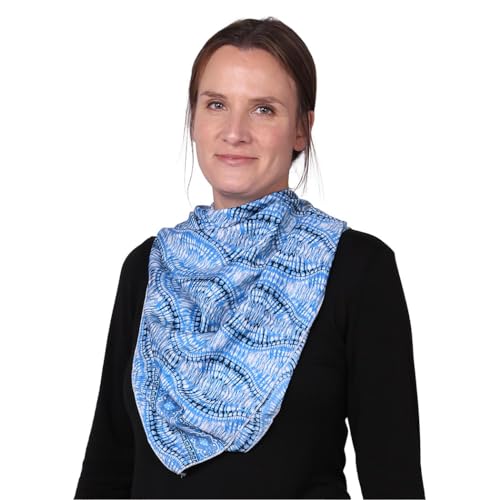Sunshine Joy Silky Scarf – Lightweight Hippie Style | Soft 42"x42" Square, Vibrant Boho Print, Unisex Accessory3