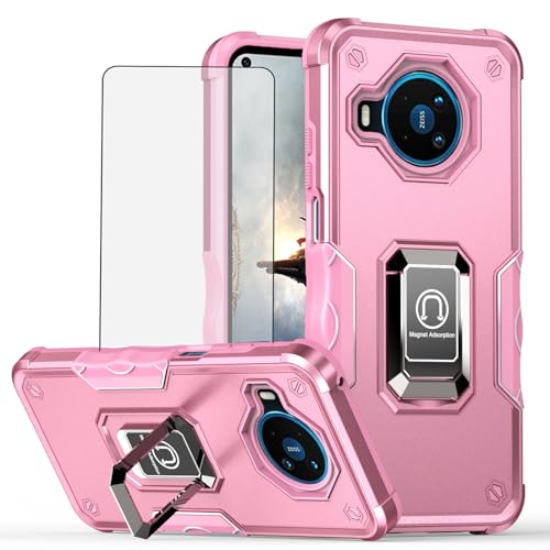 Coque Nokia X100 5G antichoc évite les bris d'écran avec son verre rigide