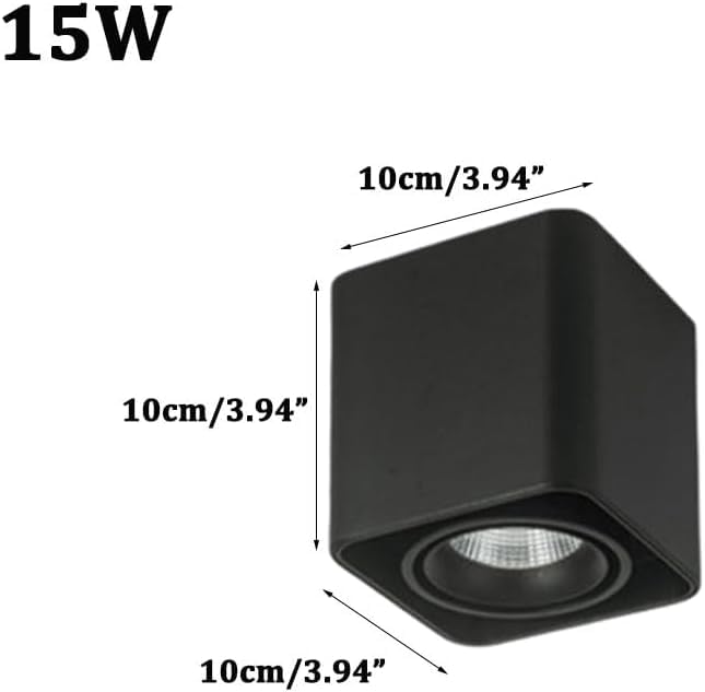 Luces empotradas antideslumbrantes con ángulo ajustable para techos modernos 5