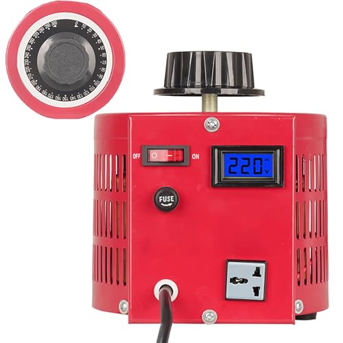 MXHACD Transformador De Voltaje 500w/1000w/2000w/3000w Regulador Variable Salida 0-300v Entrada 110v/220v