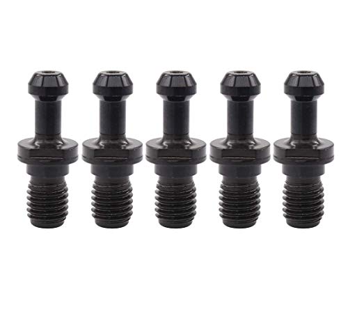 5PCS CAT40 Pull Stud Retention KNOB Coolant-I 45°FITS HAAS CAT 40 CNC Drill