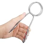 Sumind 4 Pieces 2 Inch Dumbbell Spring Collars Barbell Clamps Locking Collars Clips for Weightlifting Exercise Fitness Training Supplies (Silver) - Image 4