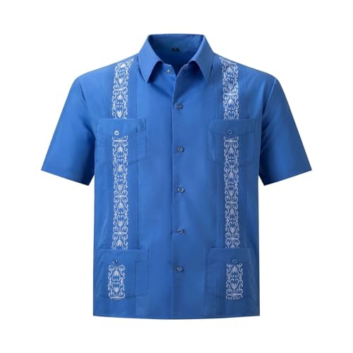 Chemise manches courtes hommes XXXL extensible pour masquer les rondeurs avec style