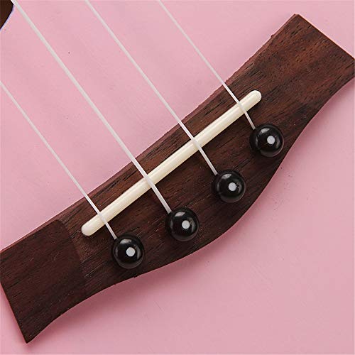 Ukulélé Couleur Rose Portable Débutants Instrument de Musique hawaïenne Guitare 23 Guitare Ukulele for Les Enfants ou… - Les Beatles, Paul McCartney, John Lennon, RIngo Starr, George Harrison Ukulélé Couleur Rose Portable Débutants Instrument de Musique hawaïenne Guitare 23 Guitare Ukulele for Les Enfants ou… – Image 8
