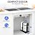 WINGSOL WINGSOL Integrated Reverse Osmosis Water Filter, NSF/ANSI 42/53/58, 8-Stage Under Sink RO Filtration System for 0 TDS Pure Water, Easy Installation Compact Size, No Electricity Needed