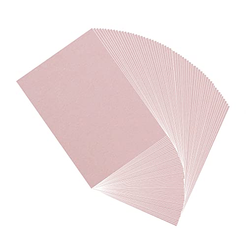 CenturaPearl, pearlescent card 310gsm. A4 pack of 50 Baby Pink
