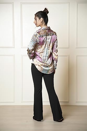 Image of Printed Long Sleeves Casual Shirt