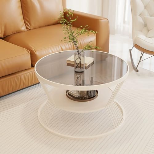 Table basse ronde moderne idéale pour optimiser les petits espaces - 2