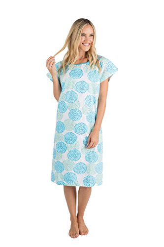 Gownies Hospital Patient Gown, Designer (S/M Size 0-10, Eden)