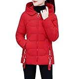 Bravetoshop Women's Winter Down Coat Puffer Jacket Lightweight Hooded Slim Warm Outdoor Travel Parka...