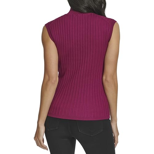 Calvin Klein Women's Sleeveless Ribbed Sweater4