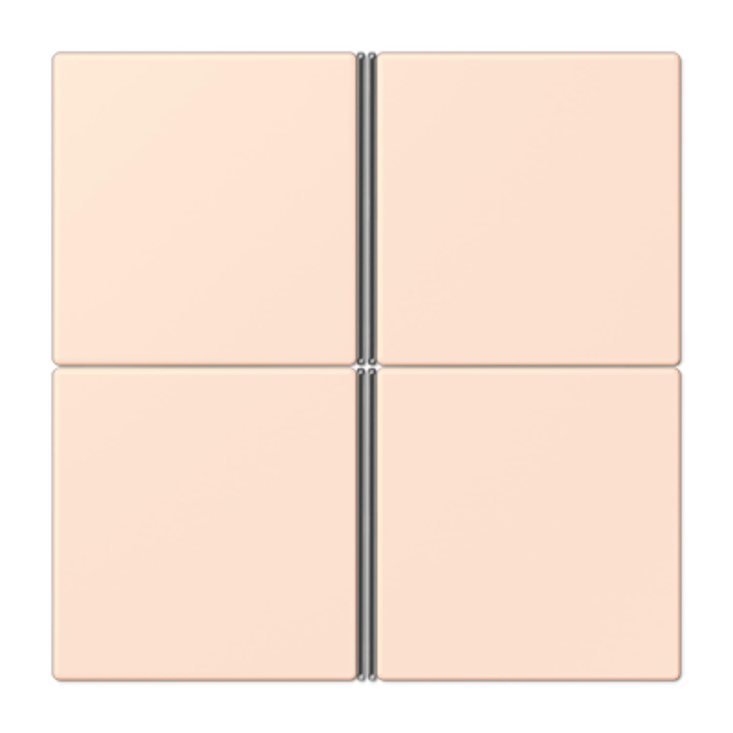 Jeu de touches F40 JUNG LC404TSA226 pour plaque de commande murale
