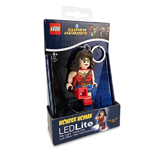 Super Heroes Light-Up Keychain Wonder Woman 6 cm - Lego - Immagine 5