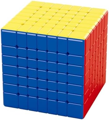 MEILONG 7x7x7 V2 Magnetic Version Speed Cube Stickerless Color Magic Cube image 5
